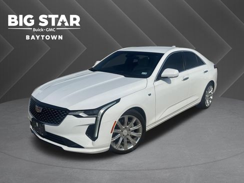 Used 2021 Cadillac CT4 Luxury w/ Cold Weather Package RWD image 1