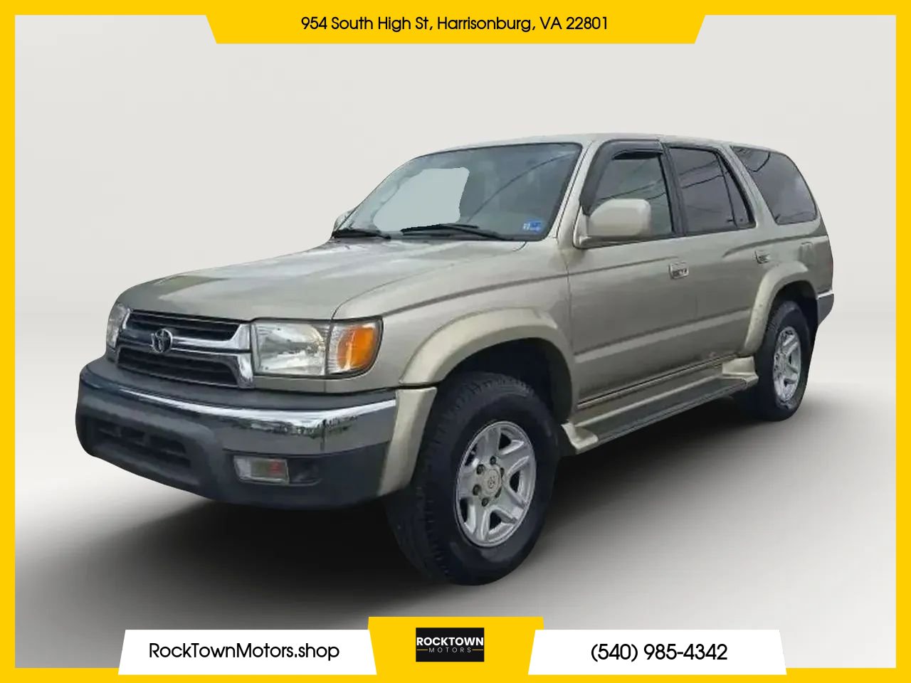 Used 2002 Toyota 4Runner SR5 w/ Leather Trim Pkg AWD/4WD image 1