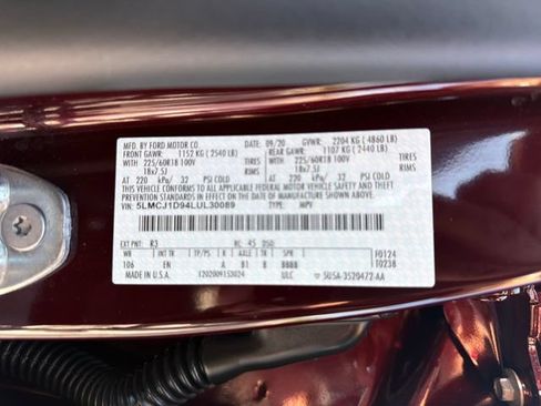 Certified 2020 Lincoln Corsair AWD w/ Equipment Group 101A image 31