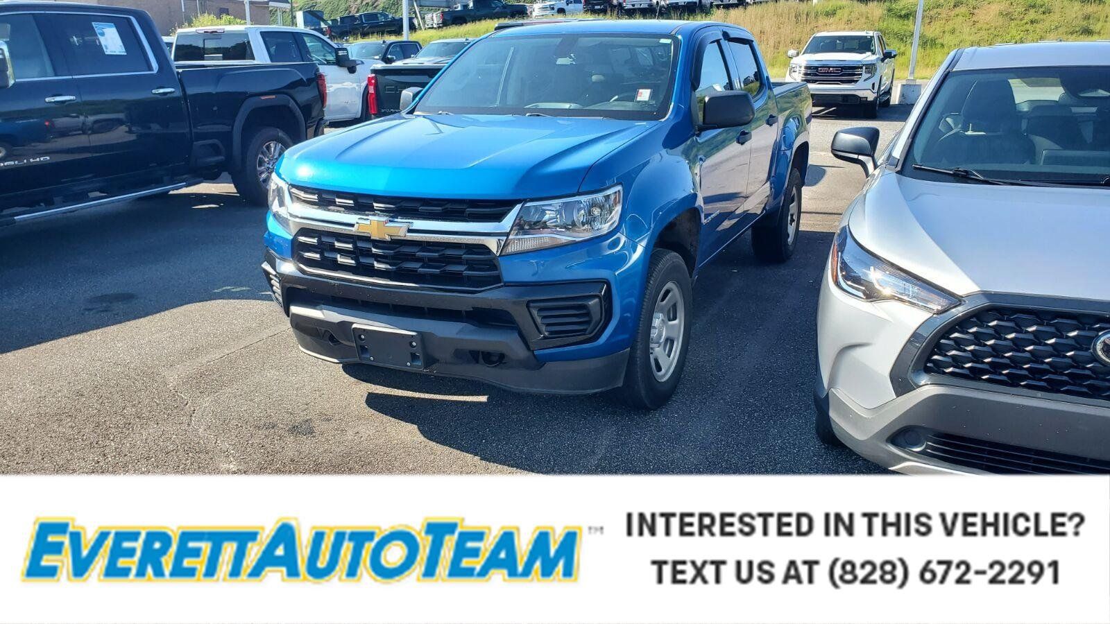 Used 2022 Chevrolet Colorado W/T w/ WT Convenience Package AWD/4WD image 1