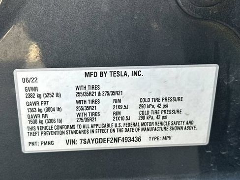 Used 2022 Tesla Model Y Performance AWD/4WD image 33