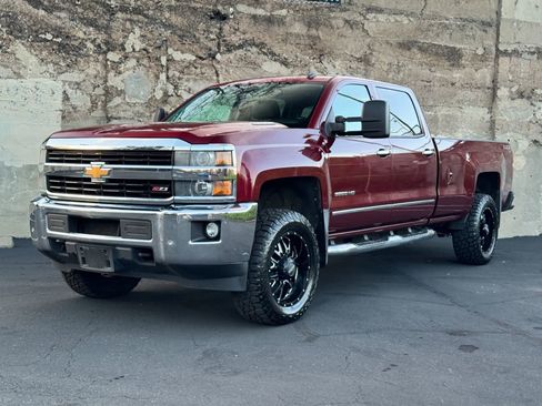 Used 2015 Chevrolet Silverado 3500 LTZ w/ Duramax Plus Package AWD/4WD image 14