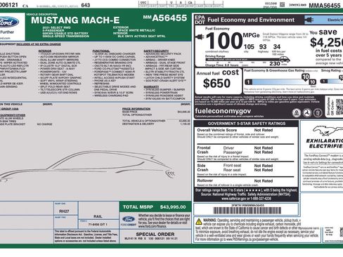 Used 2021 Ford Mustang Mach-E Select image 3