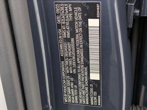 New 2025 Volvo EX90 Ultra w/ Protection Package Premier image 20