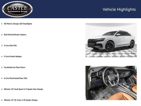 Used 2022 Audi Q8 Premium Plus w/ Premium Plus Package image 8