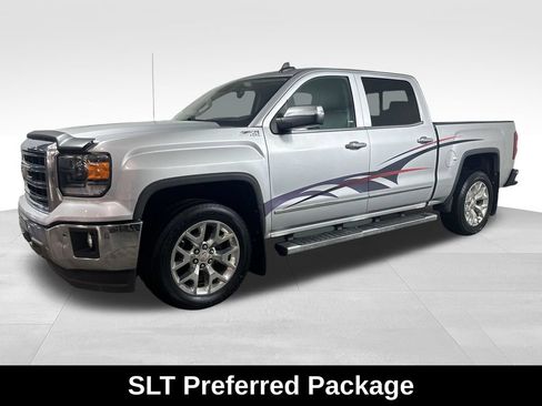 Used 2015 GMC Sierra 1500 SLT w/ SLT Crew Cab Value Package AWD/4WD image 6
