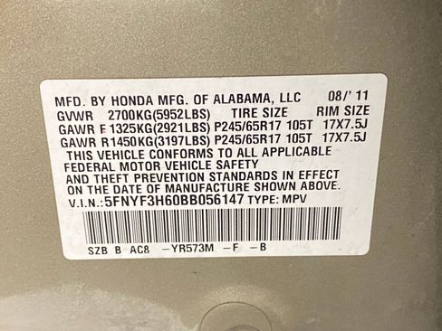 Used 2011 Honda Pilot EX-L image 22