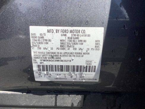 Used 2021 Ford Explorer ST w/ Equipment Group 401A AWD/4WD image 10