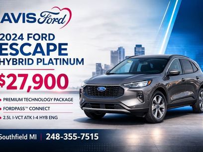 Used 2024 Ford Escape Platinum w/ Premium Technology Package