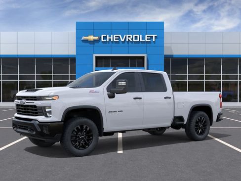New 2026 Chevrolet Silverado 2500 Custom w/ Custom Blackout Package AWD/4WD image 2