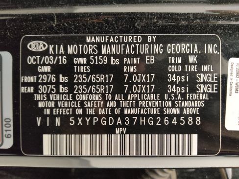 Used 2017 Kia Sorento AWD image 33