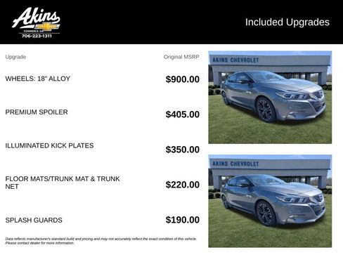 Used 2016 Nissan Maxima 3.5 SL FWD image 3