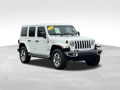 Used 2018 Jeep Wrangler Unlimited Sahara image 1