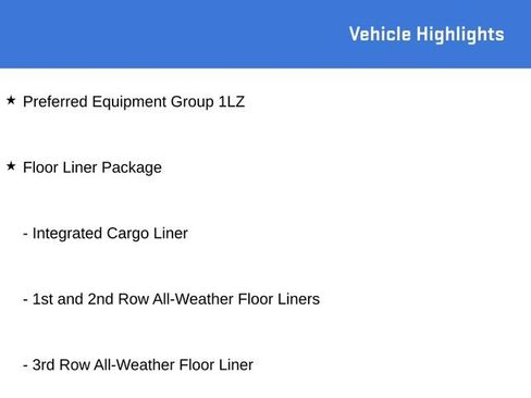 New 2026 Chevrolet Traverse High Country w/ LPO, Floor Liner Package FWD image 5