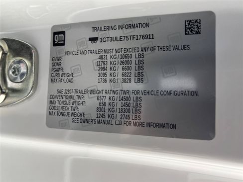 New 2026 GMC Sierra 2500 Pro w/ 1SA Pro Safety Plus Package AWD/4WD image 24