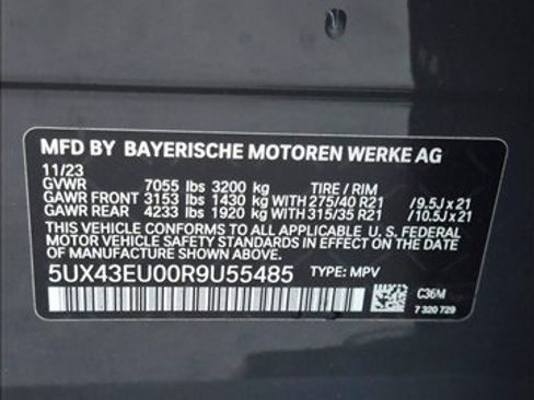 Used 2024 BMW X5 xDrive50e w/ Executive Package AWD/4WD image 22
