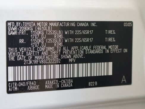 Certified 2025 Toyota RAV4 LE image 24