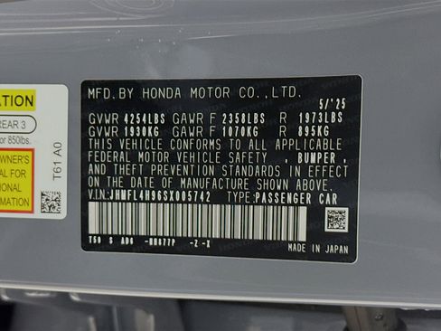 New 2025 Honda Civic Sport Touring image 39