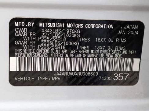 Used 2024 Mitsubishi Outlander Sport AWD image 24