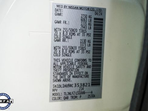 Certified 2024 INFINITI QX60 Autograph w/ Cargo Package image 34