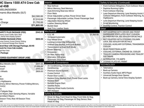 Used 2022 GMC Sierra 1500 AT4 w/ Sierra Safety Plus Package image 5