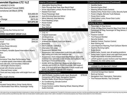 Used 2014 Chevrolet Equinox LTZ image 2