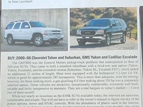 Used 2001 Chevrolet Tahoe 4WD w/ LS Preferred Equipment Group image 2