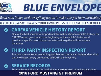 Used 2016 Ford Mustang GT Premium w/ Equipment Group 401A