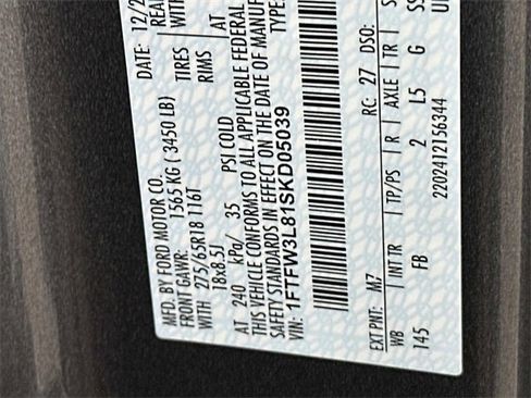 Used 2025 Ford F150 XLT w/ Equipment Group 302A MID image 30