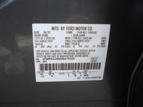 Used 2022 Ford Edge SEL w/ Cargo Accessory Package AWD/4WD image 21