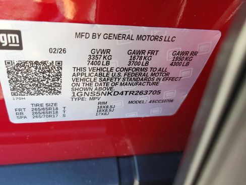 New 2026 Chevrolet Tahoe LT w/ Comfort Package RWD image 21