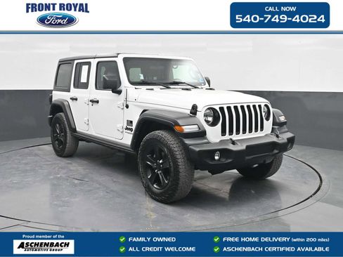 Used 2022 Jeep Wrangler Unlimited Sport AWD/4WD image 1