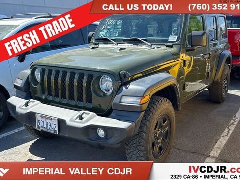 Used 2022 Jeep Wrangler Unlimited Sport AWD/4WD image 1