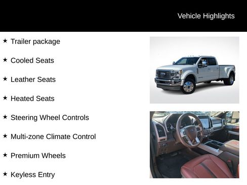 Used 2022 Ford F450 King Ranch w/ King Ranch Ultimate Package image 21