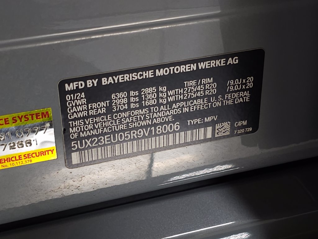 Certified 2024 BMW X5 xDrive40i w/ M Sport Package AWD/4WD image 41