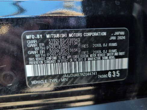 Used 2024 Mitsubishi Outlander SE FWD image 27