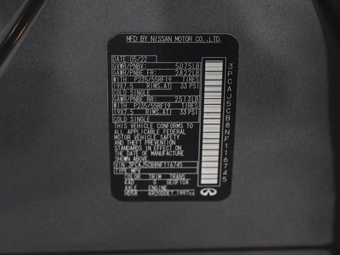 Used 2022 INFINITI QX50 Essential image 14