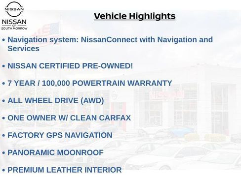 Certified 2025 Nissan Murano SL w/ Cargo Package AWD/4WD image 11