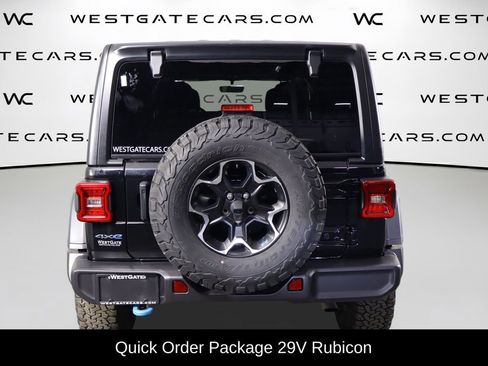 Used 2023 Jeep Wrangler Unlimited Rubicon 4xe w/ Cold Weather Group AWD/4WD image 4