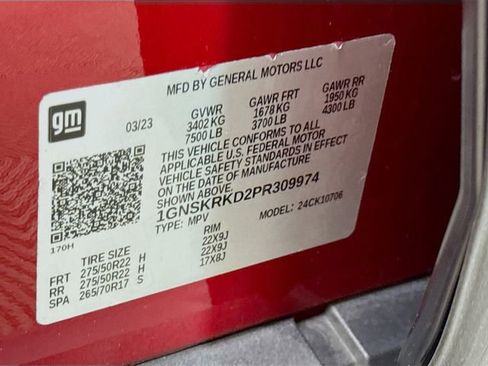 Used 2023 Chevrolet Tahoe RST w/ Luxury Package image 38