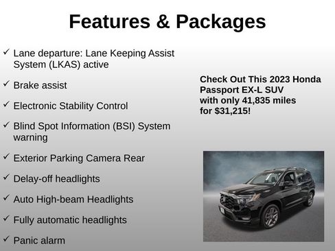 Used 2023 Honda Passport EX-L image 20