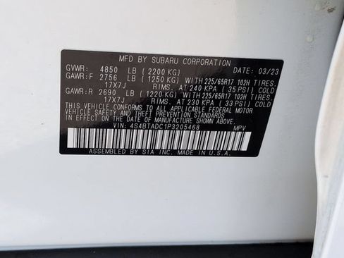Used 2023 Subaru Outback Premium AWD/4WD image 38