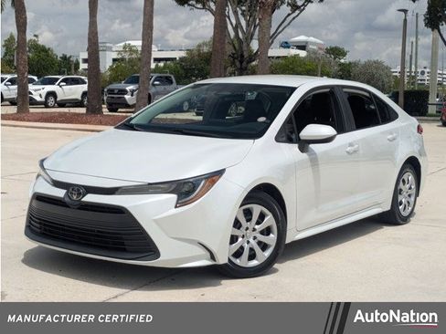 Certified 2023 Toyota Corolla LE FWD image 1
