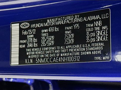 Used 2022 Hyundai Tucson SEL w/ Convenience + Premium Package image 17