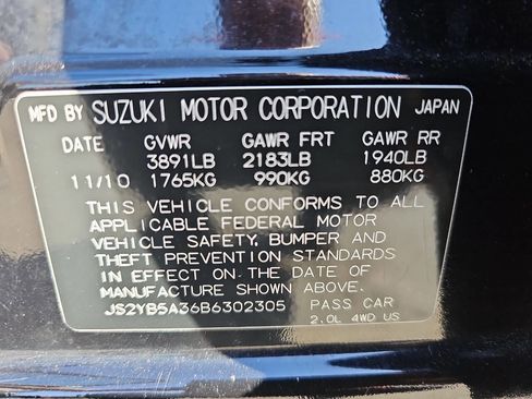 Used 2011 Suzuki SX4 Premium image 30