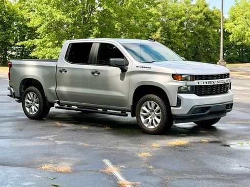 Used 2021 Chevrolet Silverado 1500 Custom w/ LPO, Dark Essentials Package RWD image 10