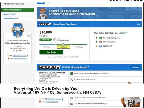 Used 2015 Ford Escape Titanium image 14