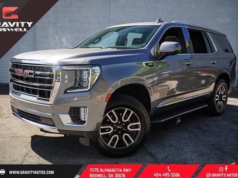 Used 2021 GMC Yukon SLT w/ SLT Premium Package image 1