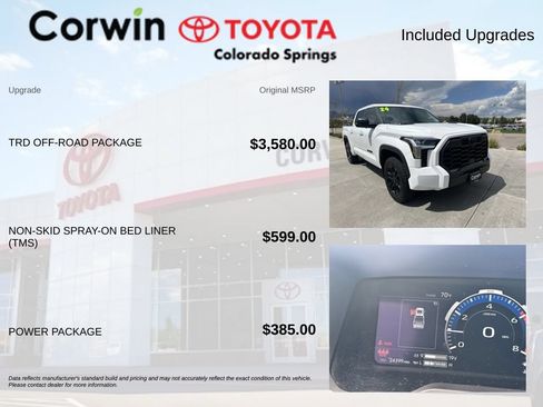 Used 2024 Toyota Tundra Limited w/ TRD Off-Road Package AWD/4WD image 4