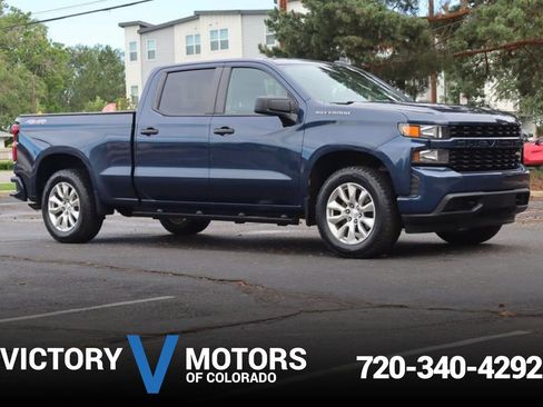 Used 2021 Chevrolet Silverado 1500 Custom AWD/4WD image 1